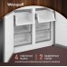 Отдельностоящий холодильник с инвертором Weissgauff WCD 450 BEG NoFrost Inverter
