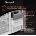 Отдельностоящий холодильник с инвертором Weissgauff WSBS 1036 Inverter NoFrost Premium White Glass