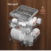 Встраиваемая посудомоечная машина Weissgauff BDW 6138 Touch Inverter Autoopen Timer Floor