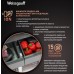 Отдельностоящий холодильник с инвертором Weissgauff WCD 590 Nofrost Inverter Premium Ecofresh Dark Inox