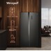 Отдельностоящий холодильник с инвертором Weissgauff WSBS 550 GRG Inverter NoFrost