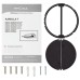 Встраиваемая вытяжка Krona KAMILLA T 600 BLACK (2 мотора)
