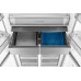 Отдельностоящий холодильник с инвертором Weissgauff WCD 590 Nofrost Inverter Premium Ecofresh Dark Inox