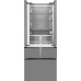 Отдельностоящий холодильник Weissgauff WFD 450 Built-in Inverter NoFrost Inox