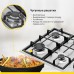 Газовая варочная панель Simfer H60Q40M572