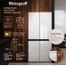 Отдельностоящий холодильник с инвертором Weissgauff WCD 450 WG NoFrost Inverter