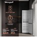 Отдельностоящий холодильник с инвертором Weissgauff WRK 2000 Total NoFrost Inverter White Glass