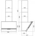 Наклонная вытяжка Faber Beryl BK A60 110.0383.025