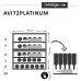Двухзонный винный шкаф Avintage AVI72PLATINUM