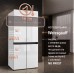 Отдельностоящий холодильник с инвертором Weissgauff WCD 450 WG NoFrost Inverter