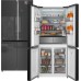 Отдельностоящий холодильник с инвертором Weissgauff WCD 590 NoFrost Inverter Premium EcoFresh Inox Glass
