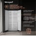 Отдельностоящий холодильник с инвертором Weissgauff WSBS 600 NoFrost Inverter Bru Steel Glass