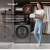 Стиральная машина с прямым приводом Weissgauff WM 45127 Direct Drive Inverter Steam Deep Grey