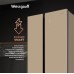 Отдельностоящий холодильник с инвертором Weissgauff WSBS 1036 Inverter NoFrost Premium Champagne Glass