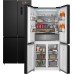 Отдельностоящий холодильник с инвертором Weissgauff WCD 590 Nofrost Inverter Premium Ecofresh Dark Inox