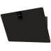 Наклонная вытяжка Faber SOFT EDGE NERO INGO A80 330.0597.526