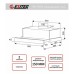 Вытяжка кухонная встраиваемая EXITEQ EX-1076