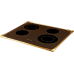 Электрическая варочная панель Kuppersberg FA6RC Bronze