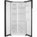 Отдельностоящий холодильник с инвертором Weissgauff WSBS 600 NoFrost Inverter Rock Glass