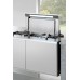 Вытяжка Falmec Design+ DOWN DRAFT tavolo 90 vetro bianco CDDW90.E1P2#ZZZF400F