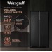 Отдельностоящий холодильник с инвертором Weissgauff WSBS 600 BG NoFrost Inverter