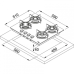 Варочная панель Franke FHCR 604 4G HE BK C 106.0374.280
