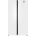 Отдельностоящий холодильник с инвертором Weissgauff WSBS 1036 Inverter NoFrost Premium White Glass