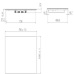Варочная панель Elica RATIO 804 PLUS BL PRF0183912