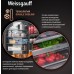Встраиваемый холодильник с инвертором Weissgauff WRKI 2000 Total NoFrost Inverter Premium Ecofresh Inox