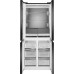 Отдельностоящий холодильник с инвертором Weissgauff WCD 450 Rock Glass NoFrost Inverter