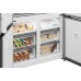 Отдельностоящий холодильник с инвертором Weissgauff WCD 510 Built-in Inverter NoFrost Black Glass