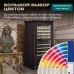Винный шкаф Meyvel MV99PRO-KBT2 (Тёмный шоколад)