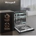 Посудомоечная машина с авто-открыванием и инвертором Weissgauff DW 6114 Inverter Touch AutoOpen Black