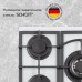 Газовая варочная панель из закаленного стекла Zigmund & Shtain M 26.4 W