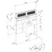 Вытяжка Downdraft Sirius S-DD11 PUSH UP EM B