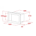 Встраиваемая микроволновая печь Teka ML 8210 BIS STONE GREY
