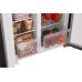 Отдельностоящий холодильник с инвертором и подачей воды Weissgauff WSBS 600 B NoFrost Inverter Water Dispenser