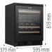 Винный шкаф Gorenje WCU68F6BG4WF