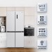 Многокамерный холодильник Tesler RCD-547BI SPARKLING WHITE