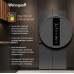 Отдельностоящий холодильник с инвертором Weissgauff WCD 450 Dark Grey NoFrost Inverter