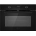 Встраиваемый компактный духовой шкаф с СВЧ Weissgauff OE 4551 DB Black Edition