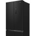 Отдельностоящий холодильник Weissgauff WFD 450 Built-in Inverter NoFrost Dark Inox