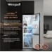 Отдельностоящий холодильник с инвертором Weissgauff WRK 185 Total NoFrost Inverter Black Inox
