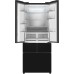 Отдельностоящий холодильник Weissgauff WFD 450 Built-in Inverter NoFrost Dark Inox