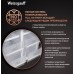 Отдельностоящий холодильник с инвертором Weissgauff WCD 450 White Rock Glass NoFrost Inverter