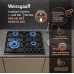 Варочная панель Weissgauff HGG 641 BGV Nano Glass