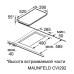 Встраиваемая индукционная варочная панель Maunfeld CVI594SBK Inverter
