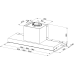Встраиваемая вытяжка Faber IN-NOVA COMFORT EG6 X A120 110.0439.939