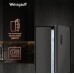 Отдельностоящий холодильник с инвертором Weissgauff WSBS 500 Inverter NoFrost Dark Grey