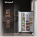 Отдельностоящий холодильник с инвертором Weissgauff WSBS 500 Inverter NoFrost Inox